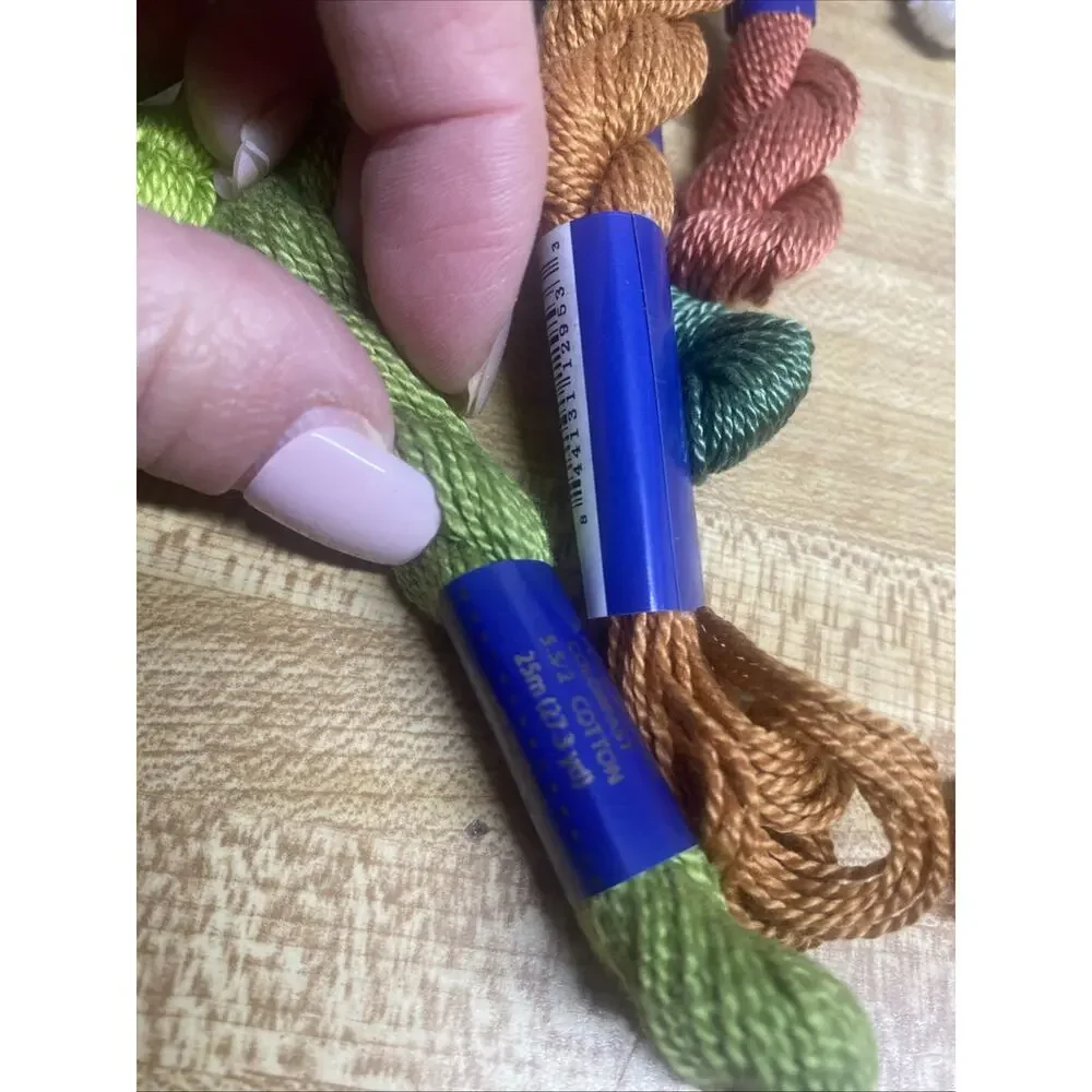 Lot Of 38 Craftways EMBROIDERY FLOSS Skeins 6-Strand #5 Pearl Cotton 25 Meters